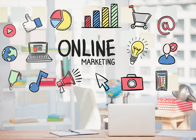 onlinemarketing Commerce  <br>&  <br>Online  Strategy